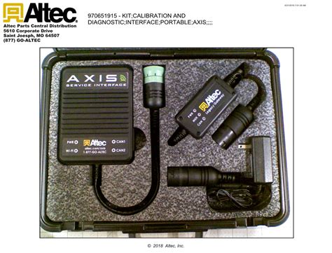 altec axis firmware update.